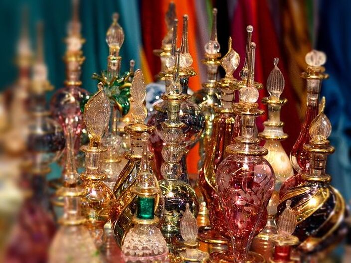 Exotic Bakiran Perfume Bottles