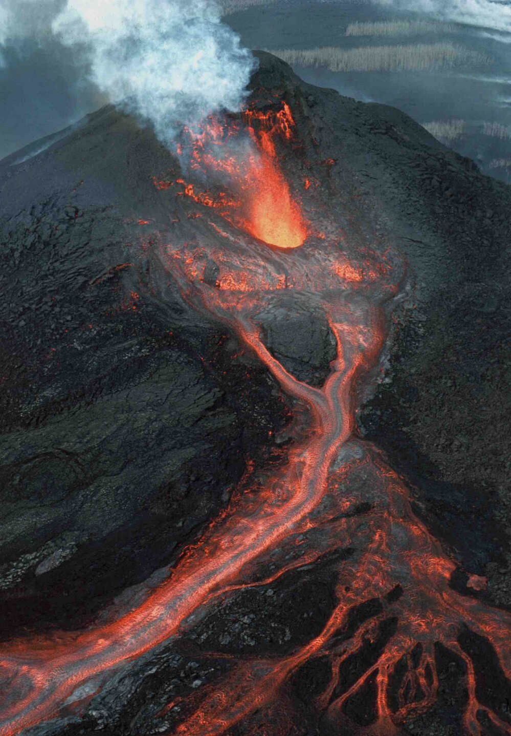 An Eruption from a Murkhani Volcano