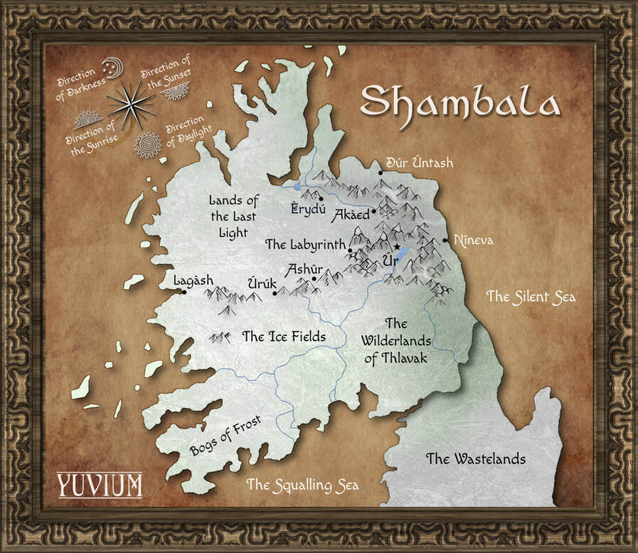 Shambala Realm Map
